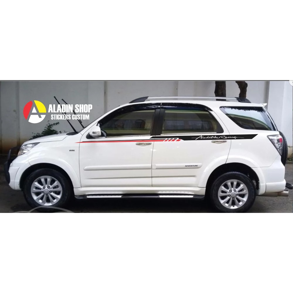 Stiker Mobil Strip List Terios Rush Avanza Calya Hrv Mobilio