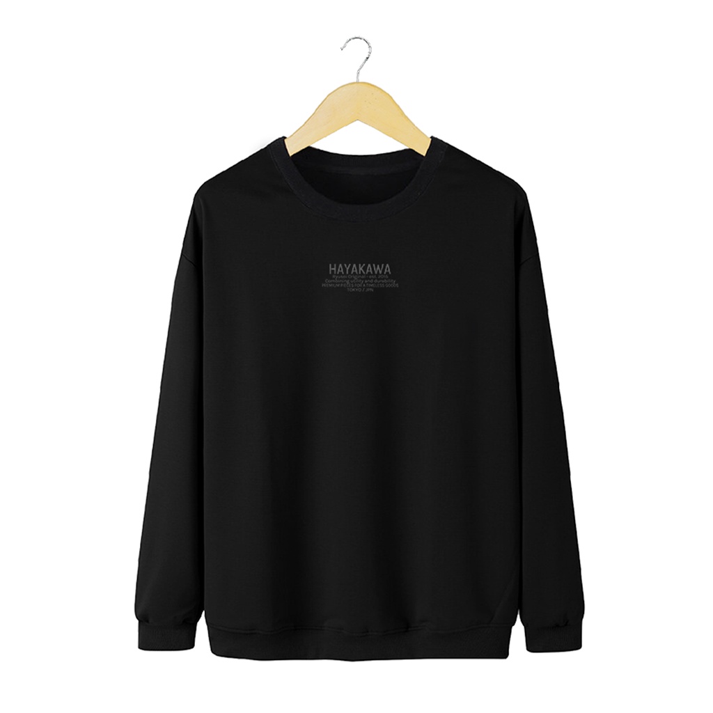 Ryusei Hayakawa Jpn Black Sweater