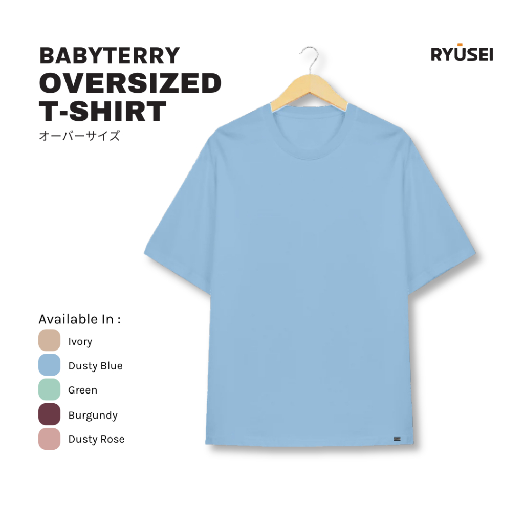 Ryusei Oversize Babyterry Tshirt - Takaji