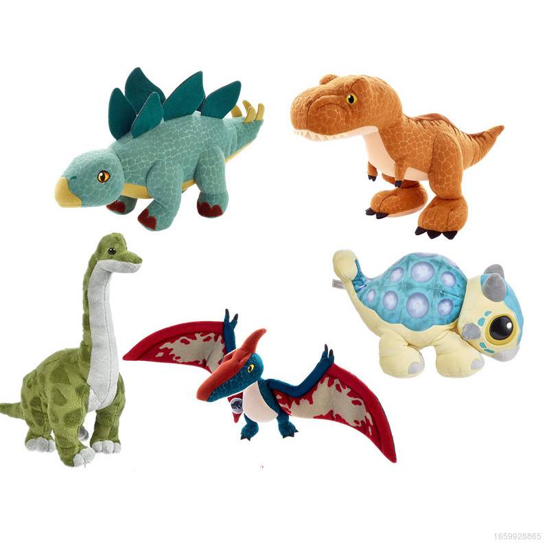 TOP Jurassic World Dinosaur Plush Toys Tyrannosaurus Rex Pterodactyl ...