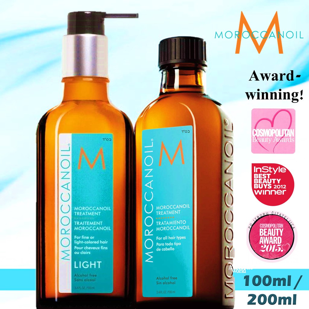 Moroccanoil Hair Treatment Oil- Original/ Light. Various sizes 10ml