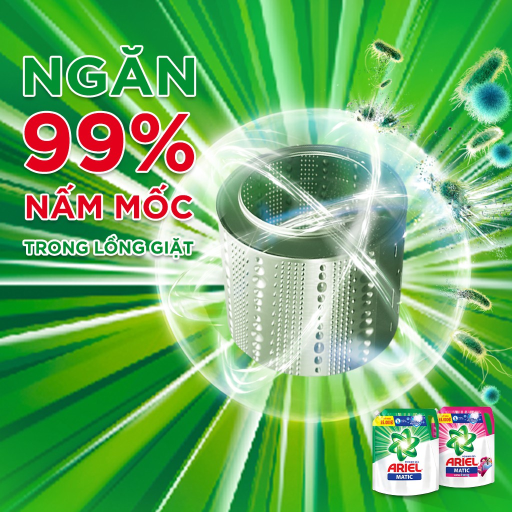 Ariel Matic nước giặt Túi 3.5KG/3.2KG