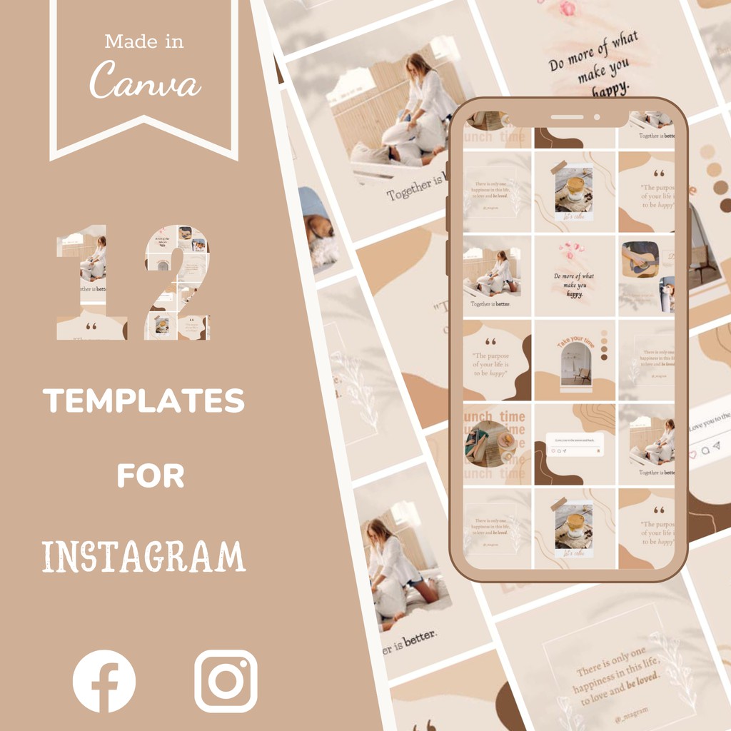 Aesthetic Shopee Template By Meinie Template Trong Instagram | My XXX ...