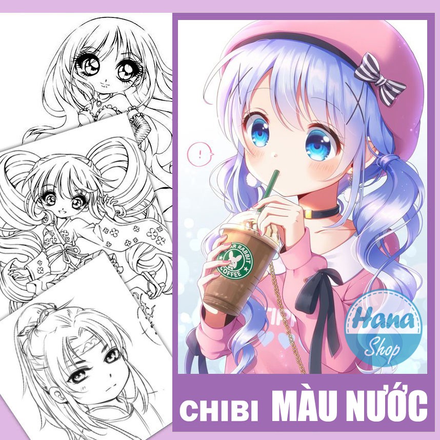 Tổng Hợp Tranh Vẽ Chibi Cute Giá Rẻ, Bán Chạy Tháng 8/2023 - Beecost