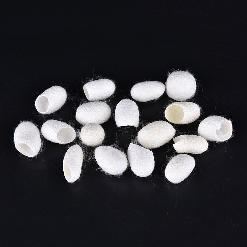 Protectionuhigh Hot ! 30pcs Natural Silkworm Cocoon Facial Face Blackhead Cleanser Silk Scrub, JKL