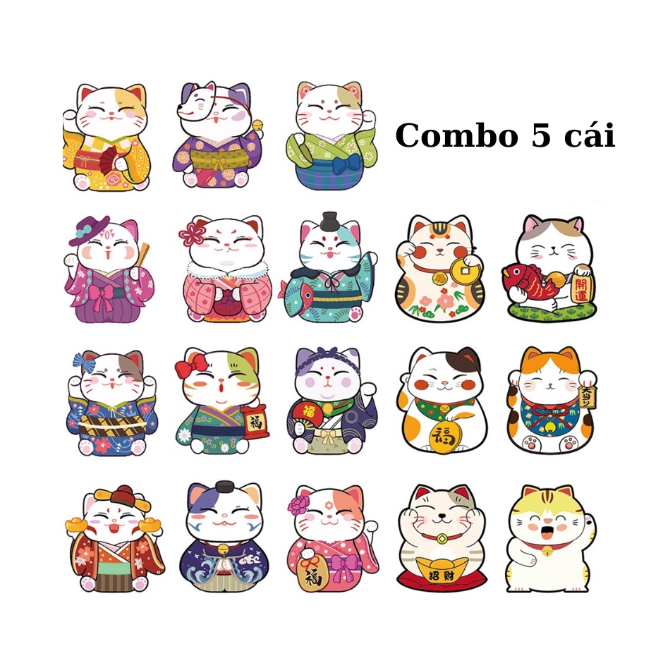 Bao Lì Xì Chibi 2023 Dễ Thương, Lì Xì Tết Quý Mão Hoạt Hình Mèo Thần