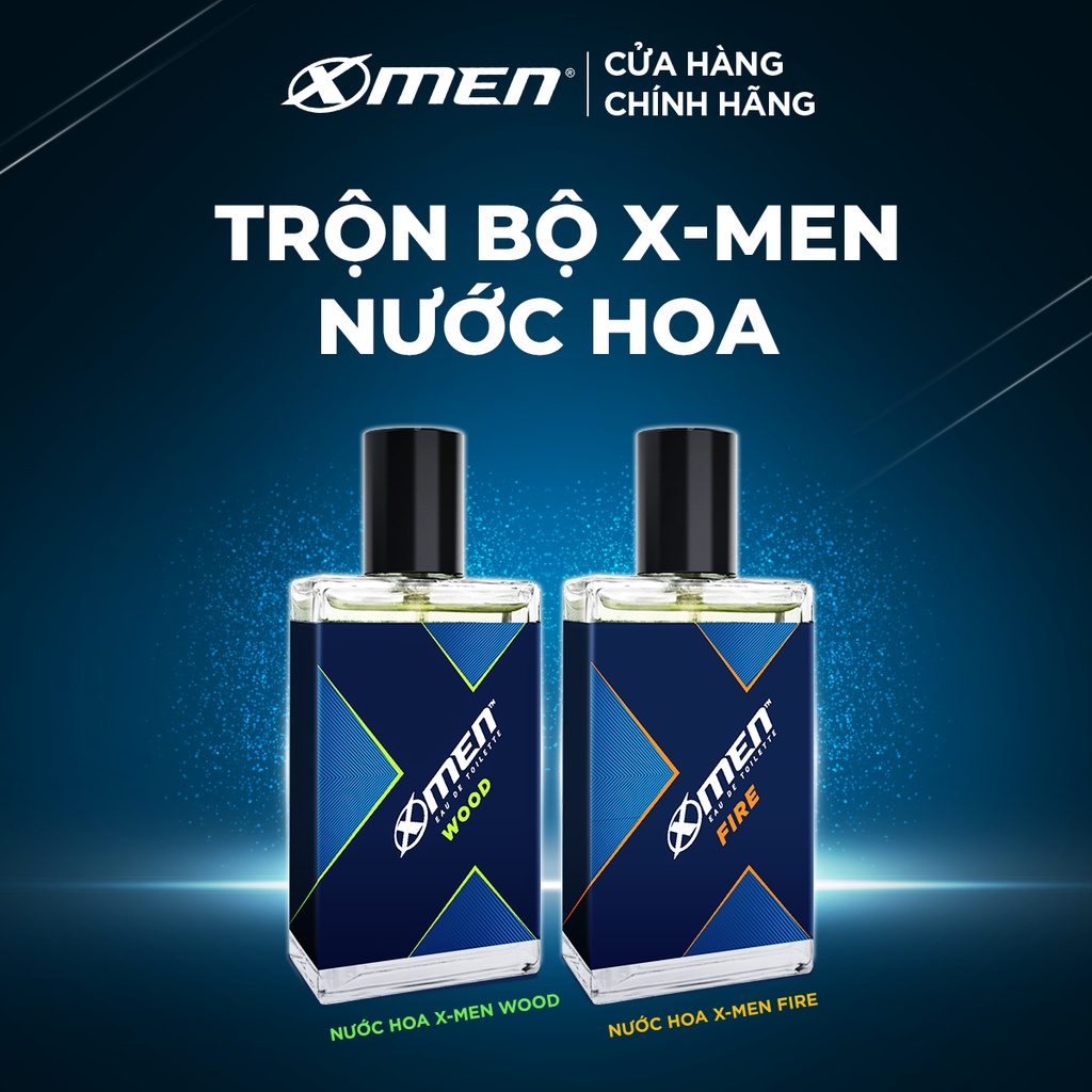 Nước Hoa Nam XMen 49ml Chính Hãng BOSS. WOOD.FIRE