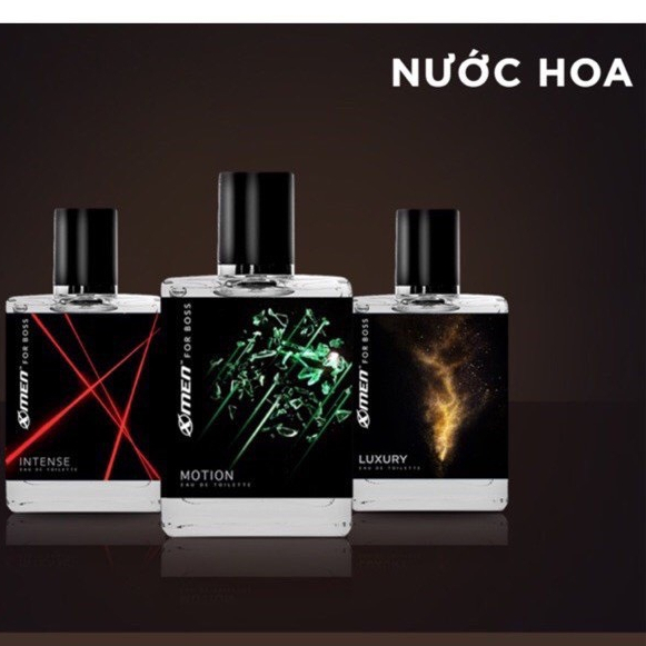 Nước Hoa Nam Xmen For Boss 49ml Chính Hãng - X-Men Cao Cấp Hương Nam Tính 48h Lịch Lãm Intense / Lux