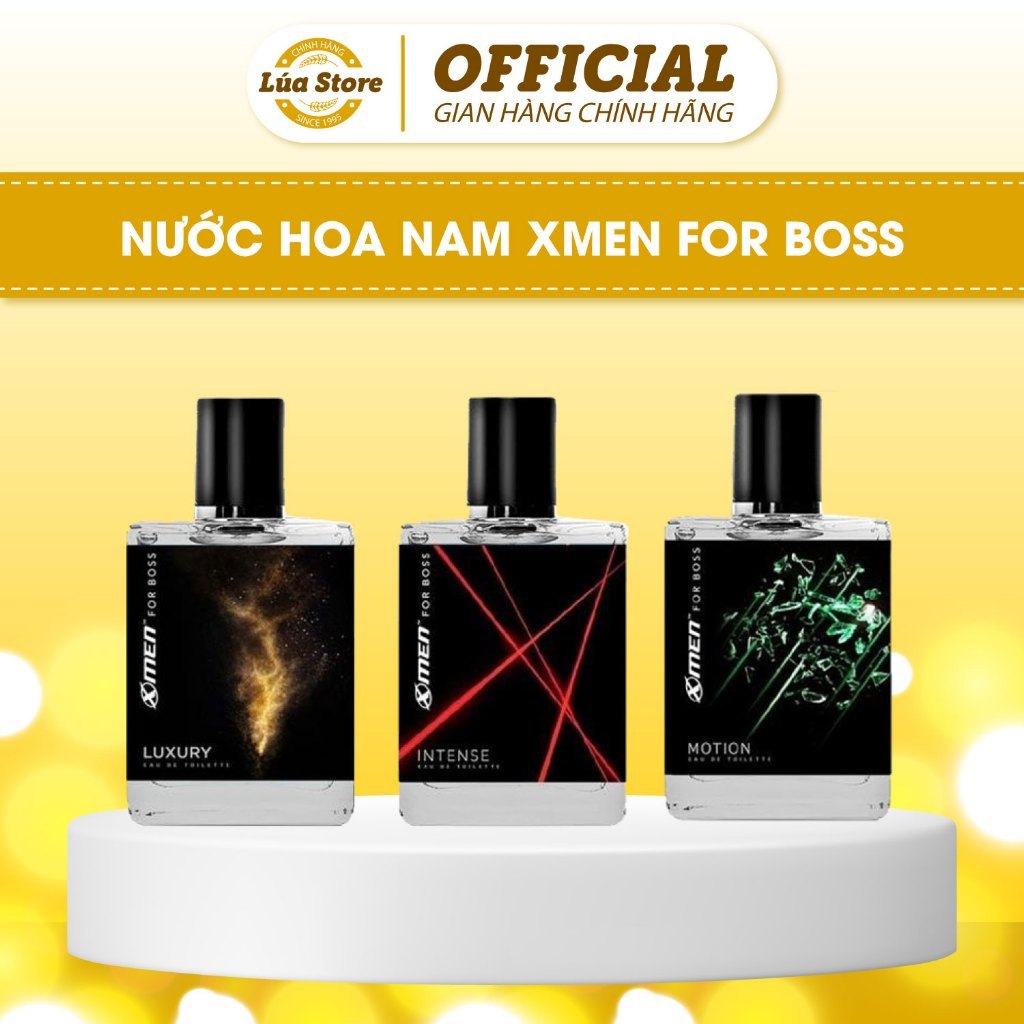 [ Chính Hãng Giá Rẻ ] Nước Hoa Nam Xmen / Xmen For Boss Mùi Hương Nam Tính, Lưu Hương Lâu 48H, Mùi H