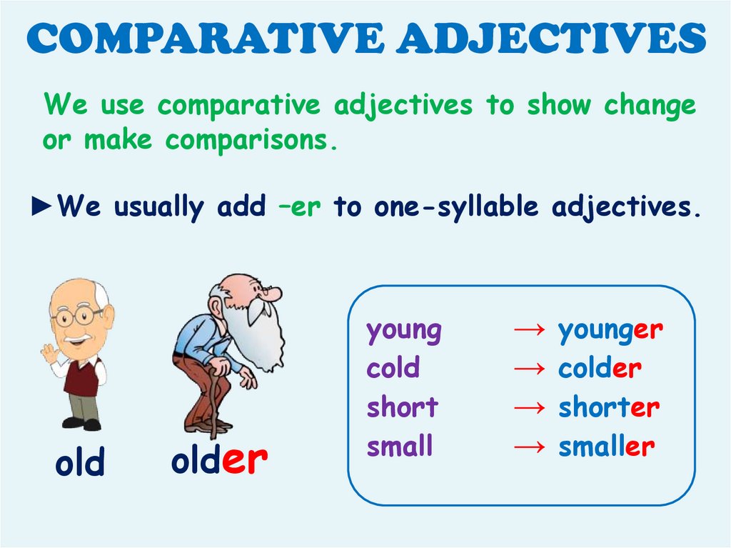 Comparative Adjectives Comparative Adjectives Adjecti - vrogue.co