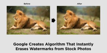 Google Creates Algorithm That Instantly Erases Watermarks from Stock Photos