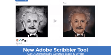 Adobe Scribbler Tool Can Automatically Colorize B&W Images in Few Seconds