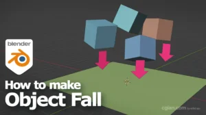 Blender falling object tutorial for animation