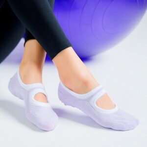 Breathable Big Size Women Silicone Non-Slip Yoga Pilates Socks - Yoga Socks - Chakra Galaxy