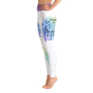 Purple Hip & Bohemian Dream Catcher Yoga Pants Leggings - Chakra Galaxy