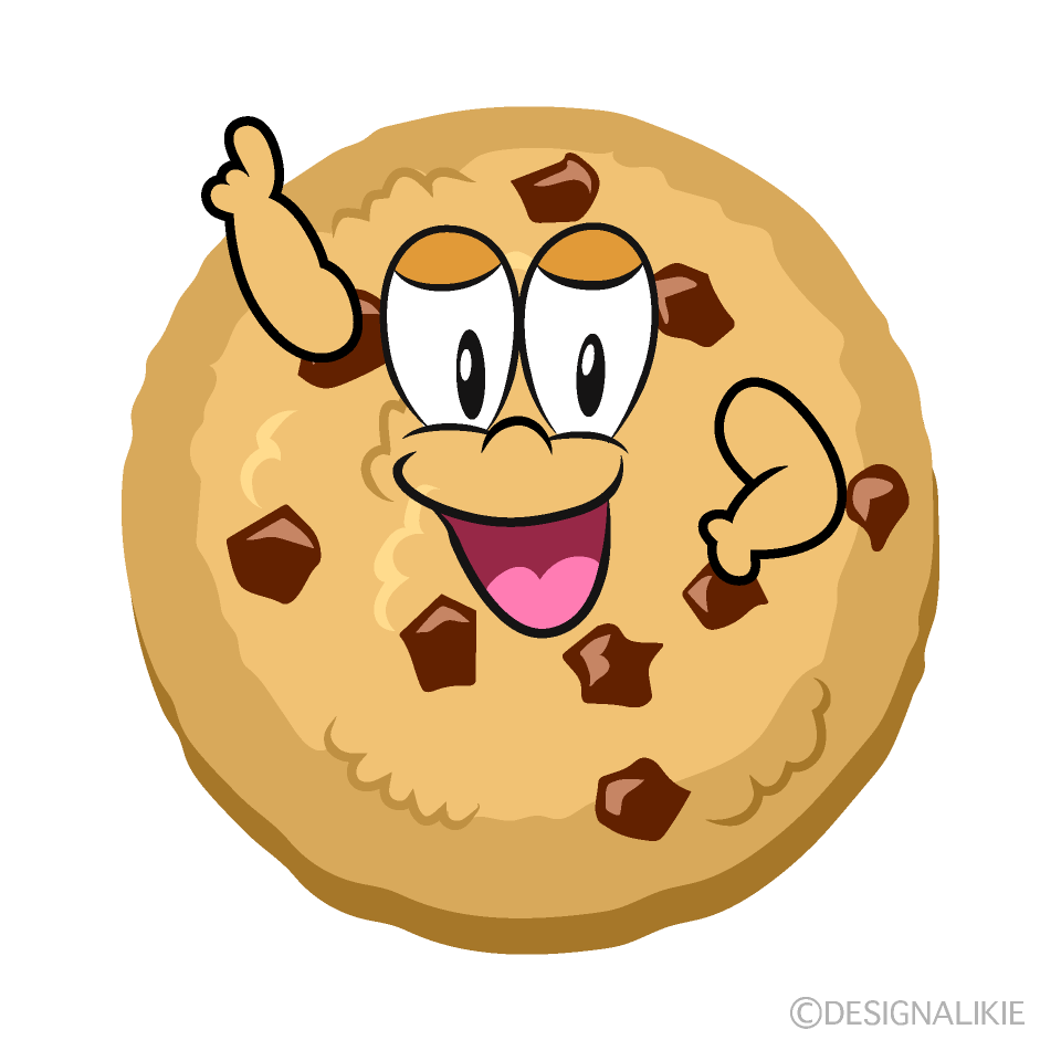 Posing Cookie Cartoon Character Image