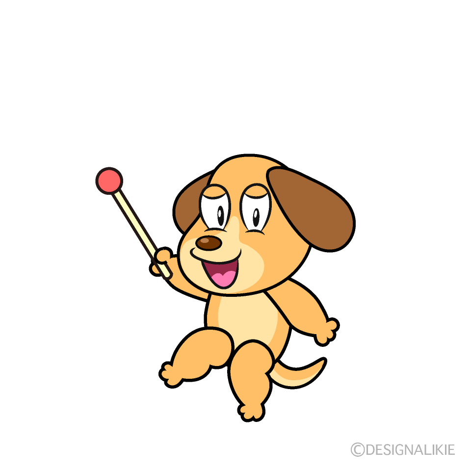 Speaking Dog Cartoon Character Image