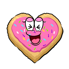 Laughing Heart Cookie