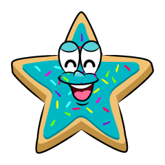 Smiling Star Cookie