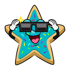 Cool Star Cookie