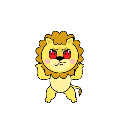 Enthusiastic Lion