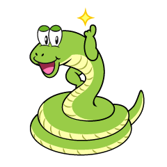 Posing Snake