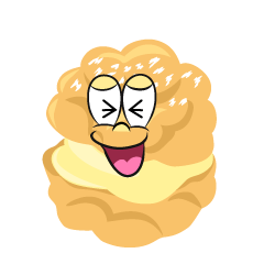 Laughing Cream Puff