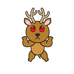 Enthusiastic Deer