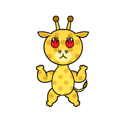 Enthusiastic Giraffe