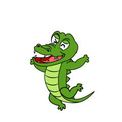 Laughing Crocodile