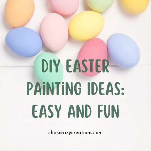 Are you looking for some Easter Painting Ideas? Here are some easy spring DIYs that you can make on a budget.