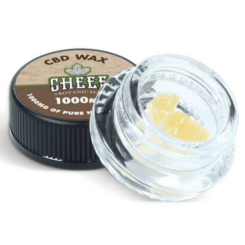 Cheef Botanicals CBD Wax 1000mg opened container