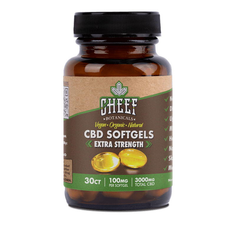 3000mg cbd softgels capsules