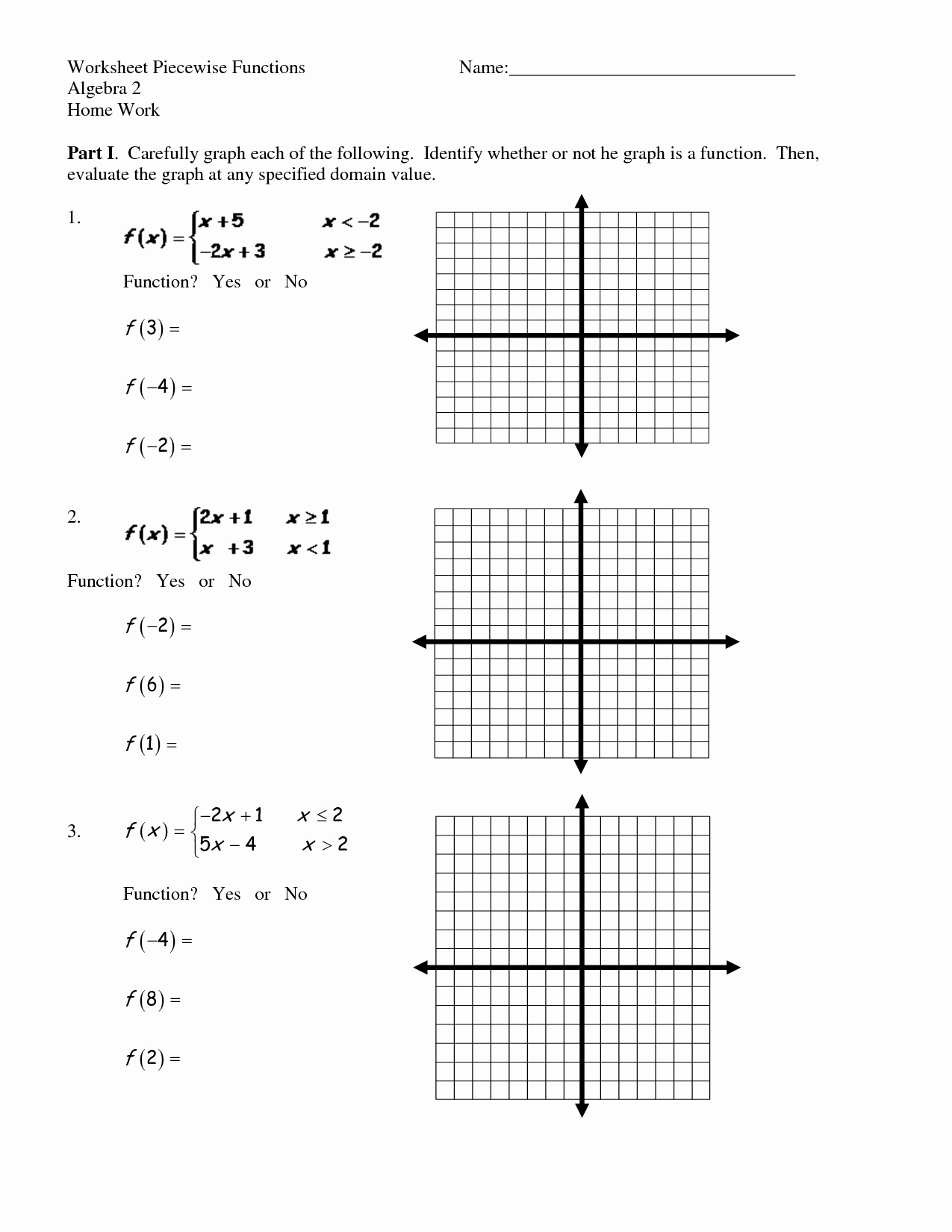 Graphing Piecewise Functions Worksheet Beautiful 12 Best Of Graph Linear Equations Worksheet Answers