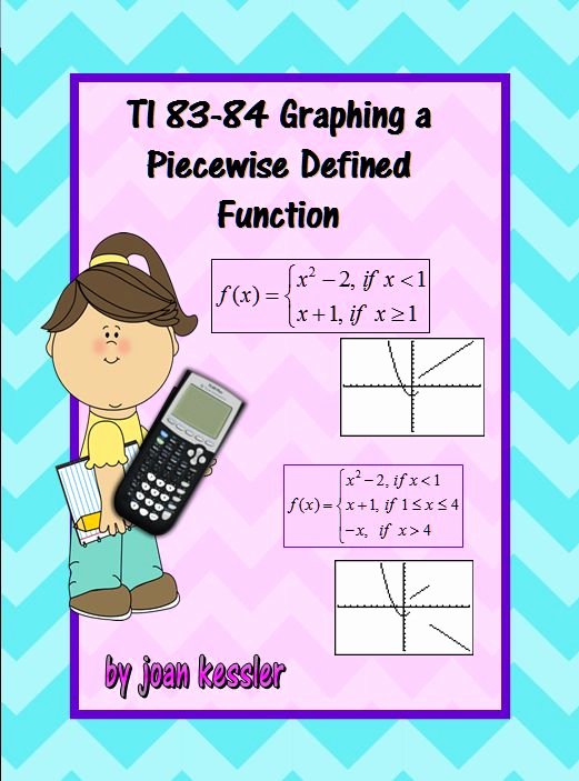 Graphing Piecewise Functions Worksheet Beautiful Graphing Piecewise Defined Functions On Ti 83 84 Plus