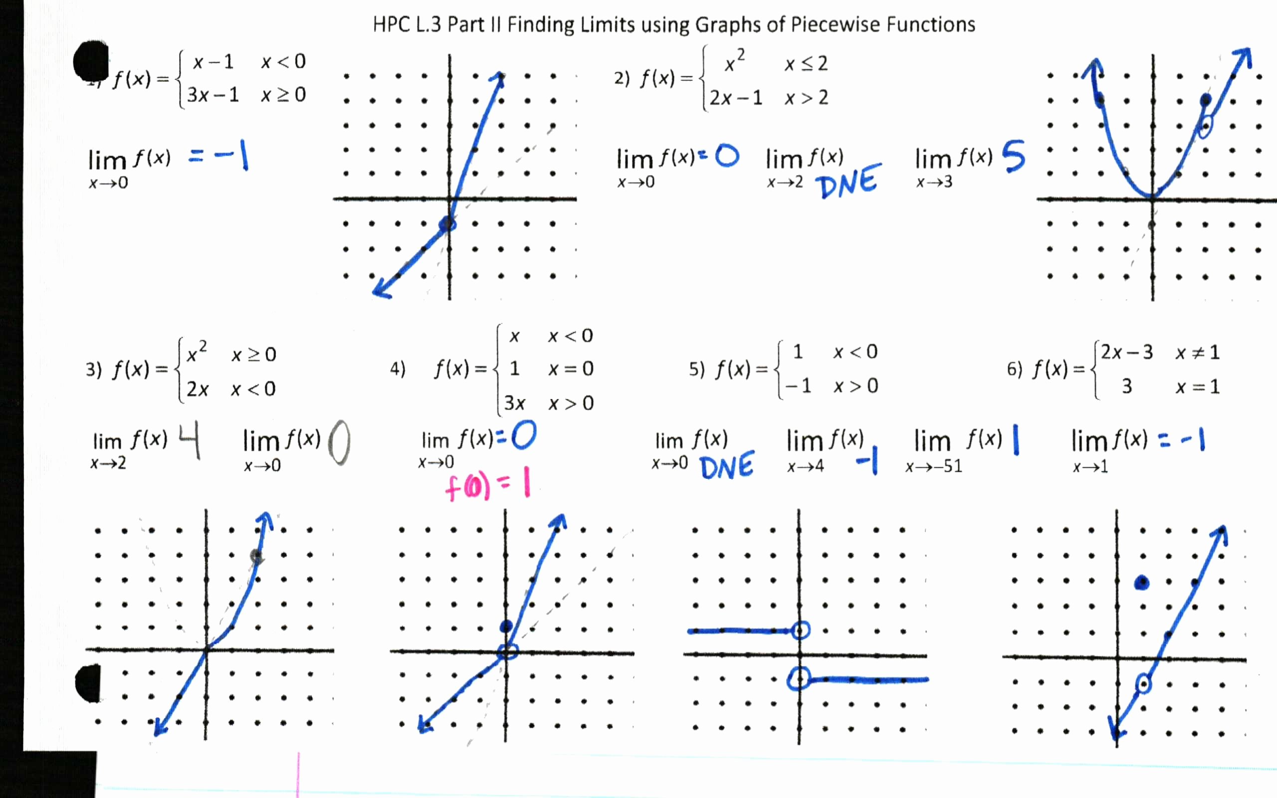 Graphing Piecewise Functions Worksheet Lovely Limits – Insert Clever Math Pun Here