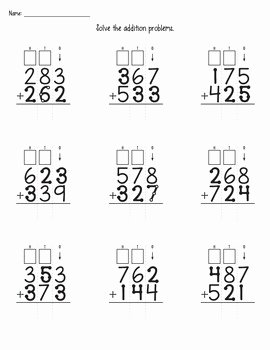 50 Touch Math Addition Worksheet