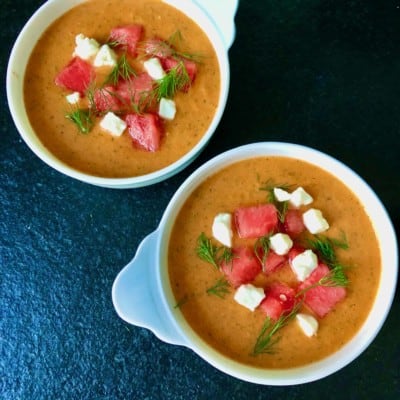 WATERMELON GAZPACHO: THE PERFECT HOT WEATHER COOLER