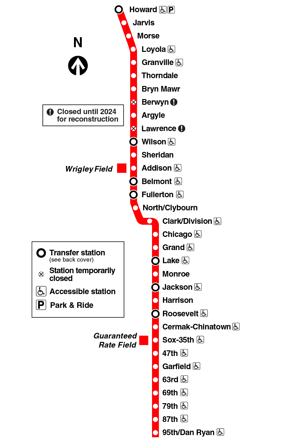 Red Line | CTA Chicago Metro (Howard - 95th/Dan Ryan Service)