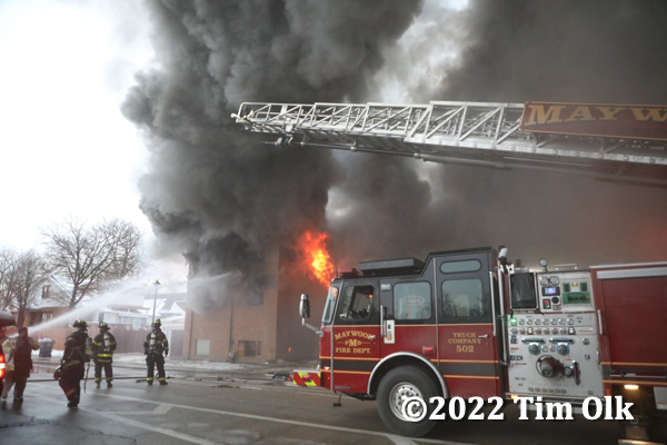 #chicagoareafire.com; #MaywoodFD; #TimOlk; #massivefire; #churchfire; #flames; #EONE; #Cyclone; #FireTruck;