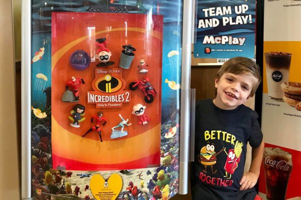 Incredibles 2 Happy Meal Toys