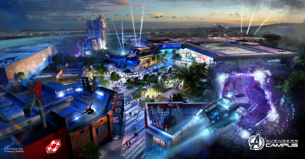 Disneyland Files Permits for Avengers Campus Expansion