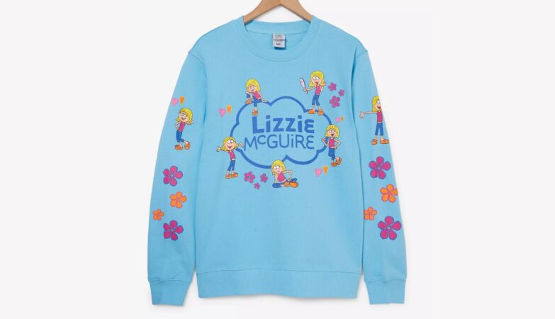 Retro Floral Lizzie McGuire Crewneck