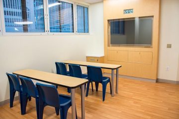 Mental health unit classroom