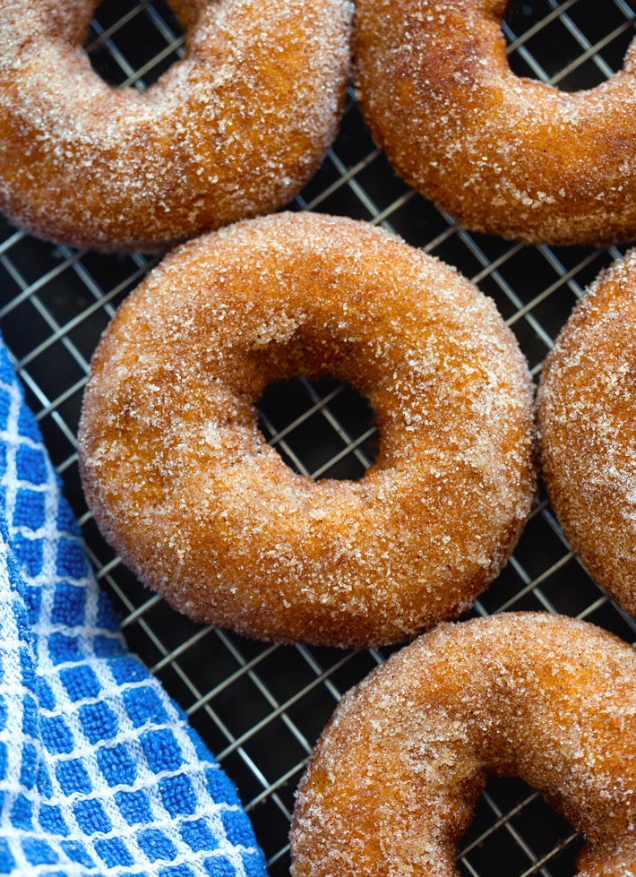 Baked Cinnamon Donuts