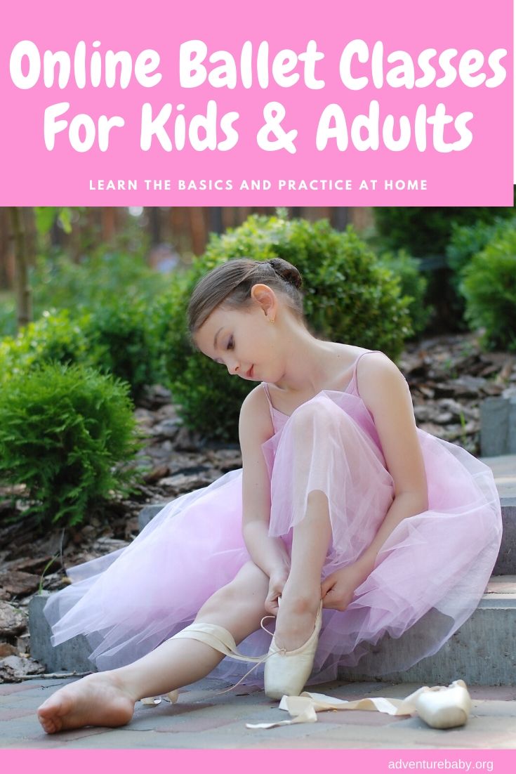 Online ballet classes for kids and adults