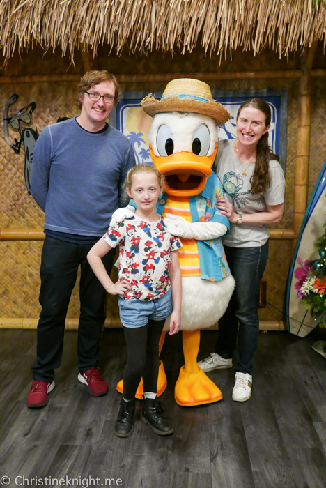 Donald's Seaside Breakfast, Disneyland California