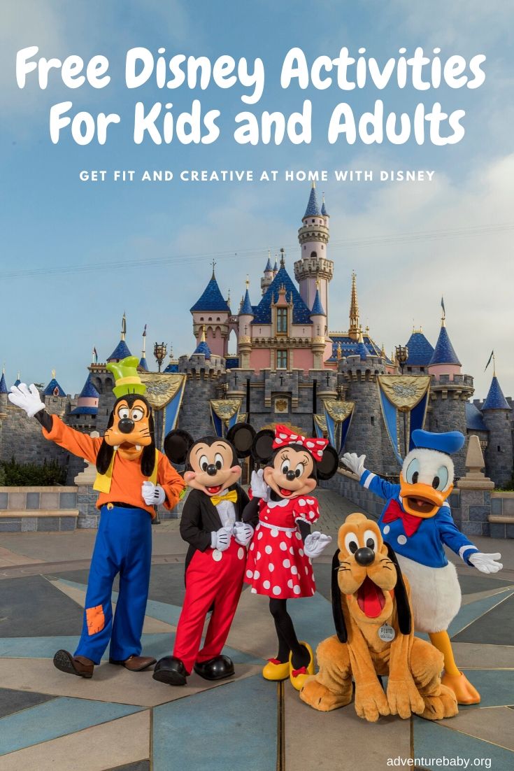 Disney Activities For Kids and Adults