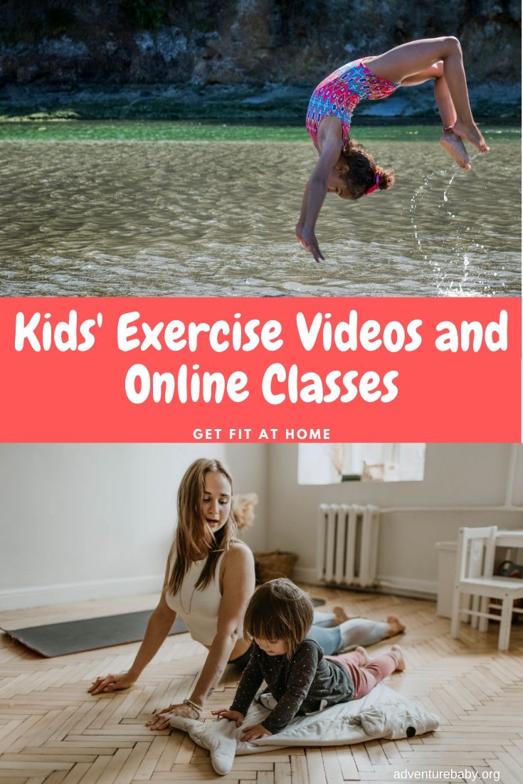 Kids Exercise Videos and Online Classes