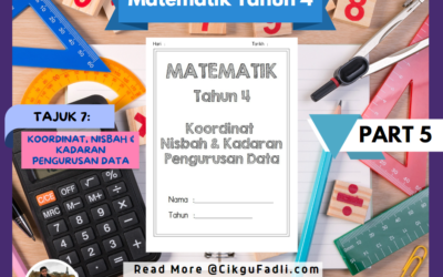 Latihan Matematik Tahun 4 Koordinat Nisbah Kadaran Perwakilan Data (Part 5)